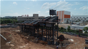 铁路道渣石磨粉机械工艺流程  